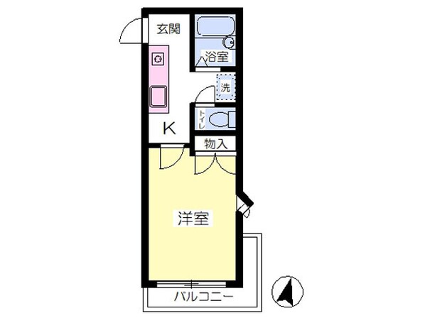 リフォックスハイム館町の物件間取画像